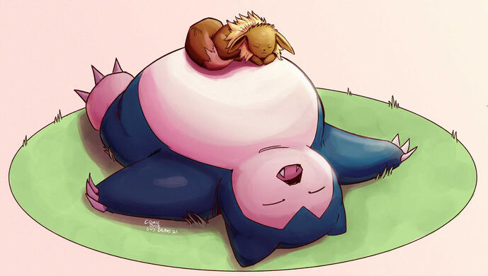 Snorlax ft Eevee